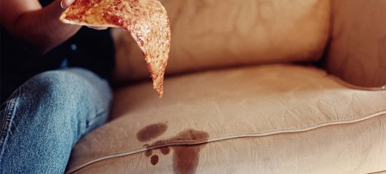 Furniture Cleaning: Removing Grease Stains From The Sofa